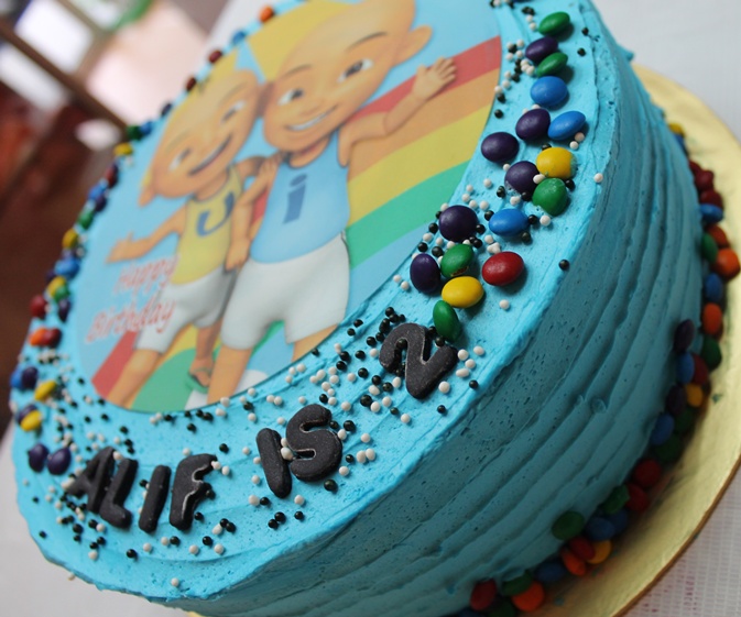 Upin Ipin Edible Image