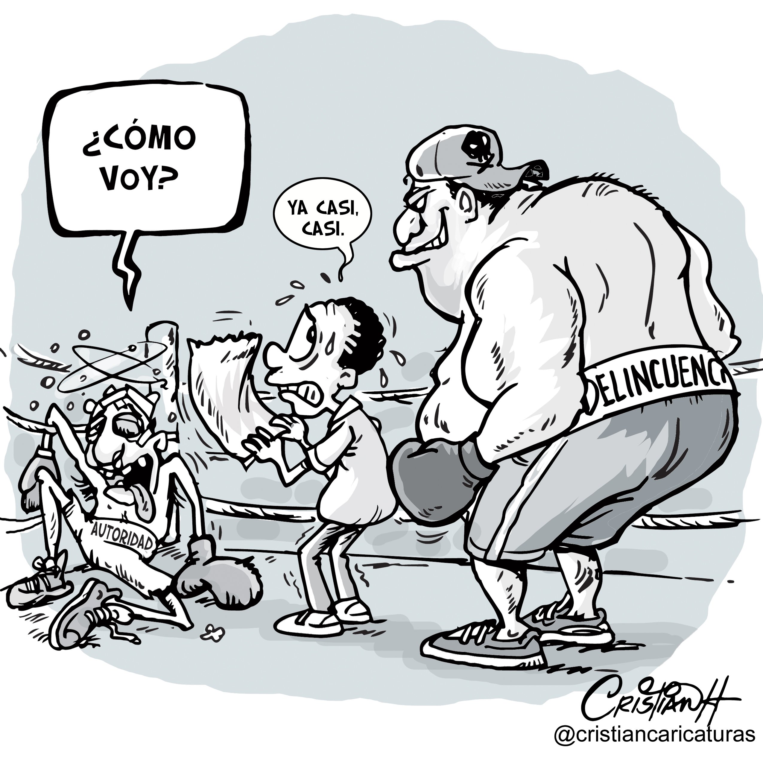 Las Caricaturas de Cristian Hernández: Mi caricatura del viernes en el  periódico El Día
