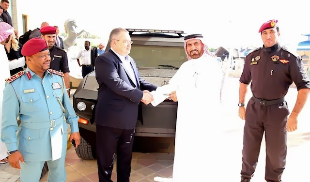 RAK Police presents new ‘Cobra’ armoured vehicle