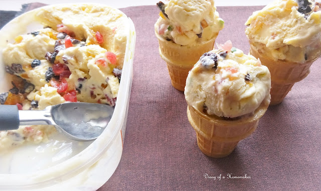 tutti- fruitti-ice cream-recipe-glazed-cherries-pistachio-raisins-easy-homemade-healthy-cream-condensed-milk-evaporated-milk-