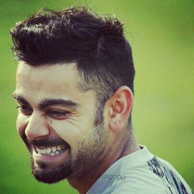 Virat Kohli hairstyle HD Wallpaper