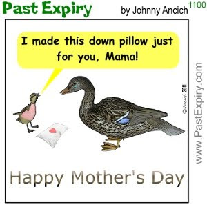 [CARTOON] Mother's Day Duck. cartoon, birds, kids, women, Mother's Day, gifts, 