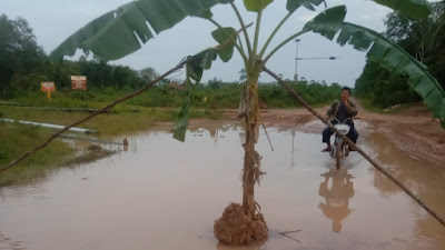 Warga Dusun IV Desa Benuang Keluhkan Adanya Galian Pipa Pertamina Adera