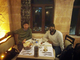 Dinner with a Turkish Friend at a Mardin Restaurant