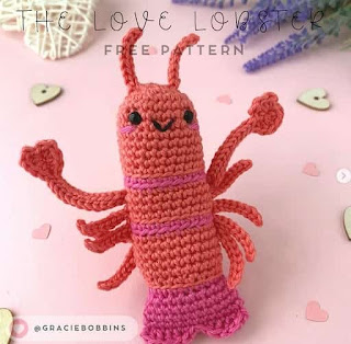 PATRON GRATIS LANGOSTA AMIGURUMI 67513