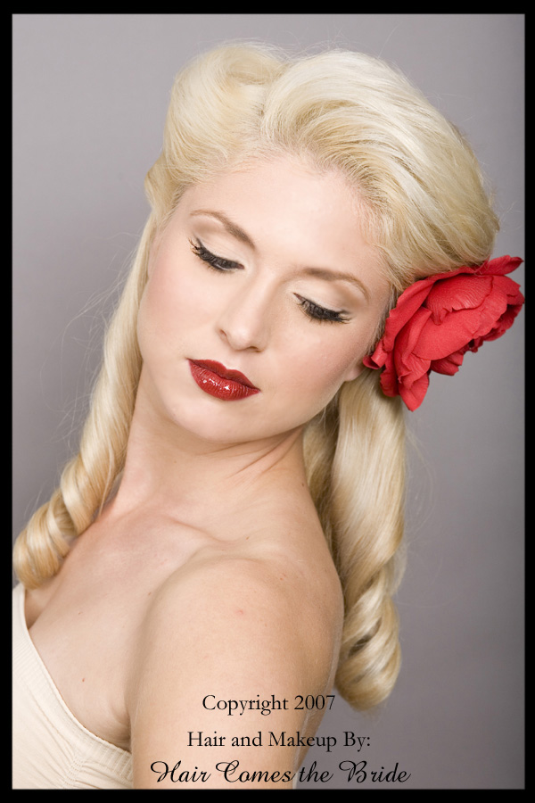 50s pin up hairstyles. Pin Up Hairstyles For Curly