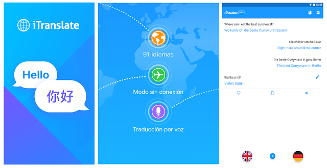 Conoce iTranslate alternativa al traductor de google