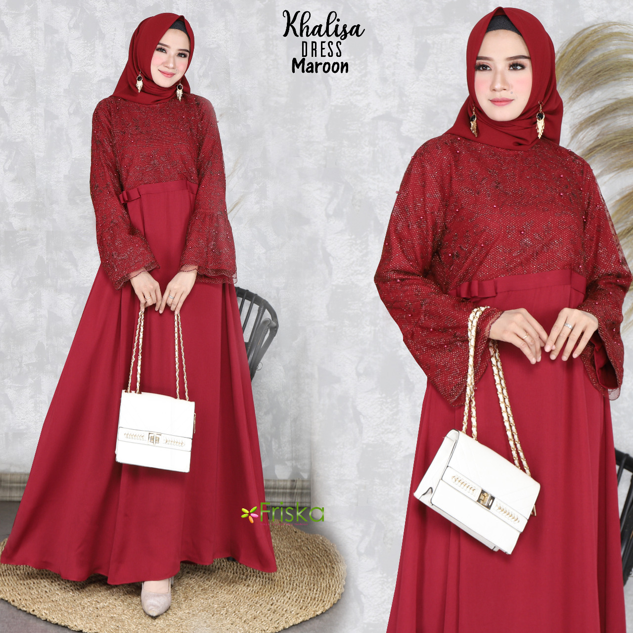 Gamis pesta Mewah