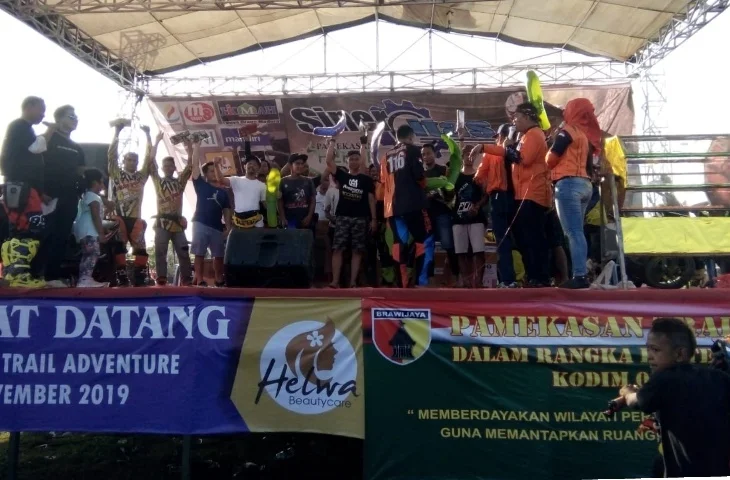 Meriahkan Hari Jadi Pamekasan dan HUT TNI, 750 Crosser se-Indonesia Ikuti Trail Adventure 2019