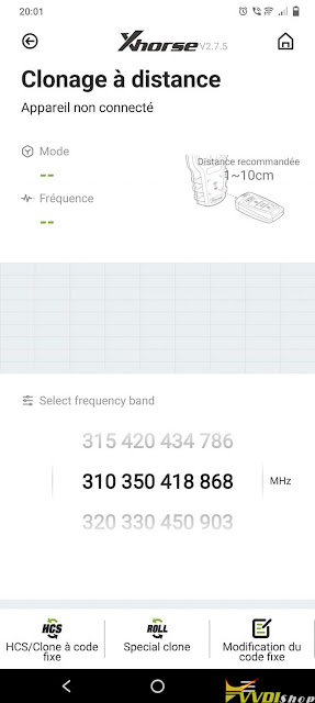 Xhorse Mini Key Tool Read 868MHz Frequency 3