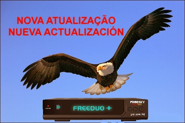 FREESKY FREEDUO + PLUS NOVA ATUALIZAÇÃO V4.16 - 25/12/2017