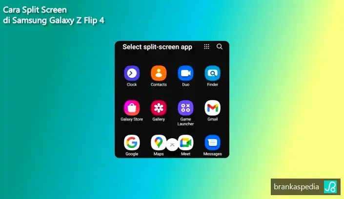 Cara Split Screen di Samsung Galaxy Z Flip 4