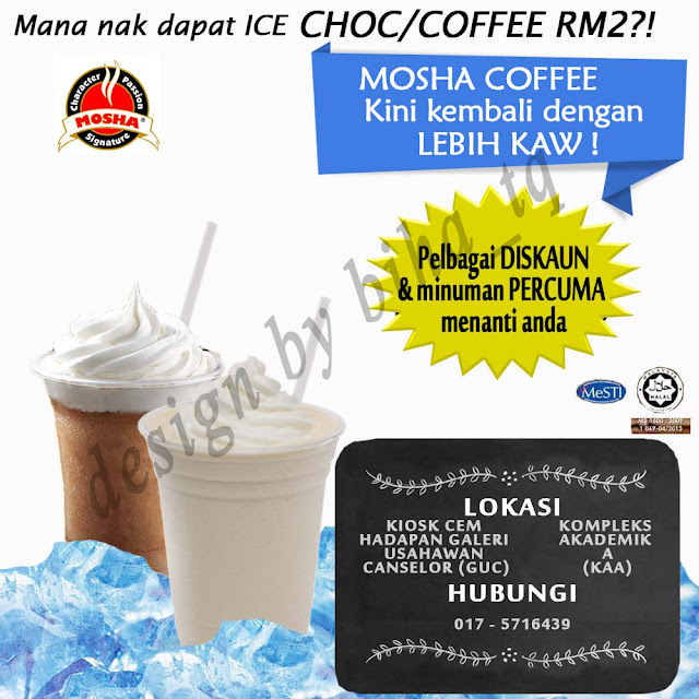 Poster: Mosha Coffee RM2