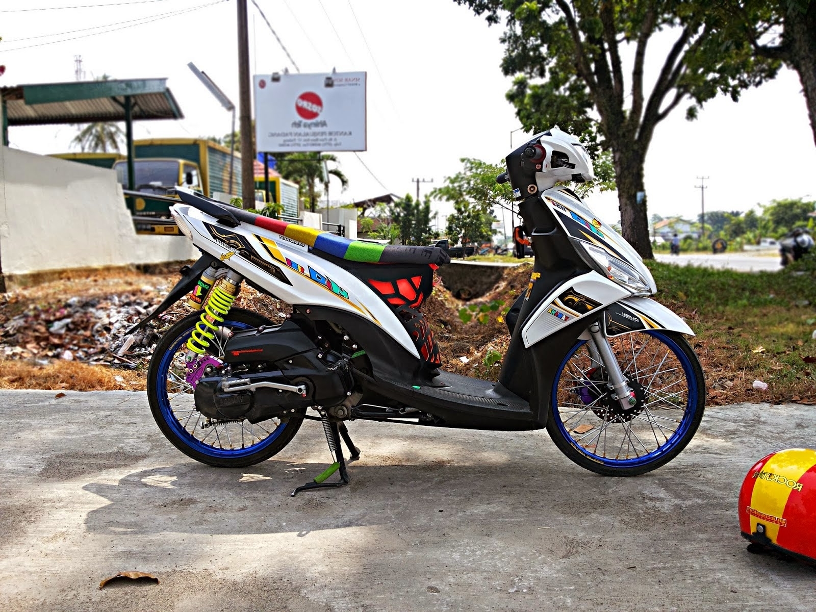  Mio Modifikasi Motor Thai Look