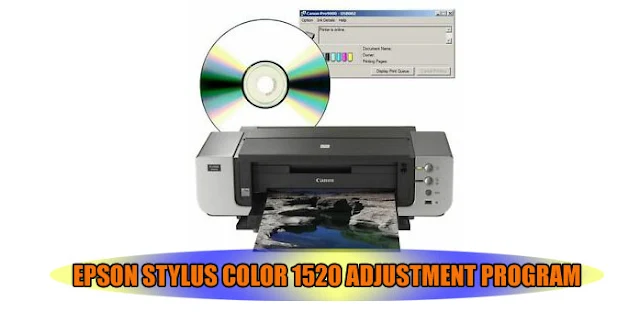 Epson Stylus Color 1520 Printer Adjustment Program