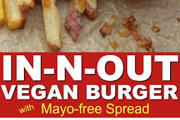 COPYCAT IN-N-OUT VEGAN BURGER WITH SPREAD