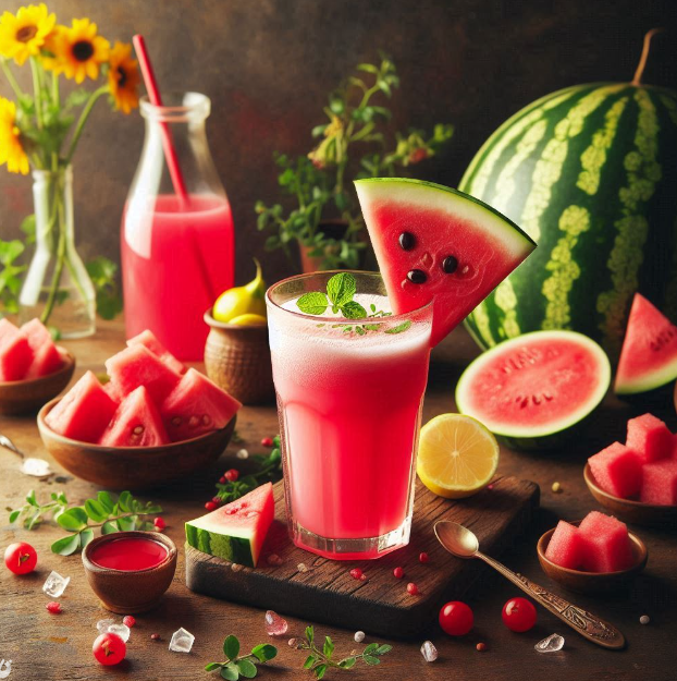 তরমুজের শরবত - Watermelon juice