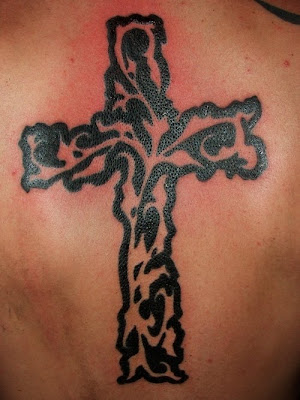 cross tattoos for men on back. September 10th, 2010 at 07:28 pm / #back cross tattoos