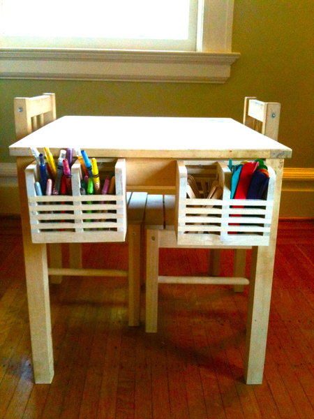 SVALA Kids Art Table with Storage