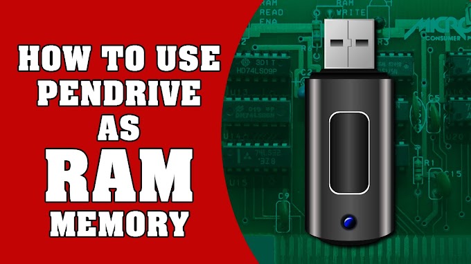 How To Use Pendrive As Ram And Boost Your PC !   