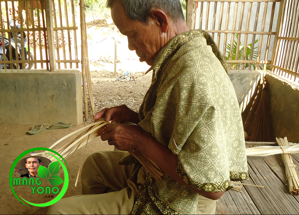 Vidio Cara Membuat Anyaman Bambu  Aseupan Kukusan 