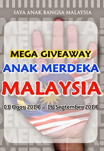 Mega Giveaway Anak Merdeka Malaysia