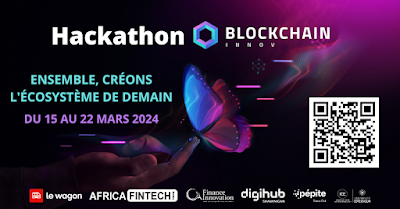 Affiche Hackathon Blockchain