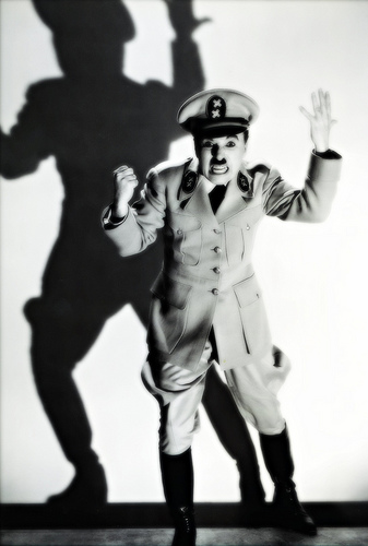 charlie chaplin hitler. Charles Chaplin took on a