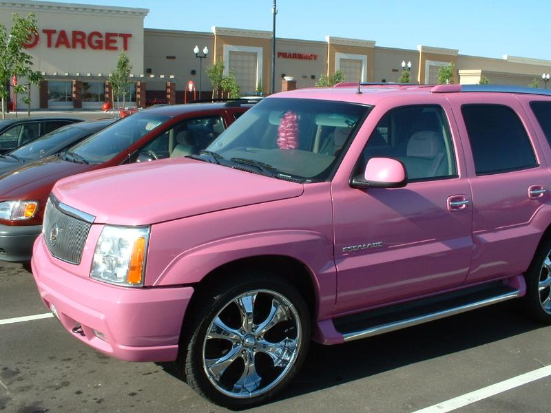 According to a study of stolen cars painting your ride pink is more 