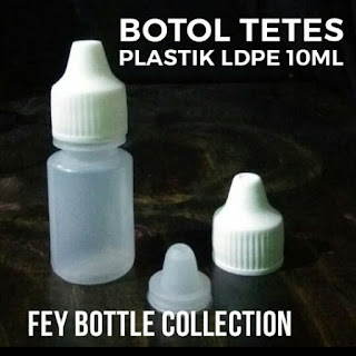 Botol tetes plastik LDPE 10ml