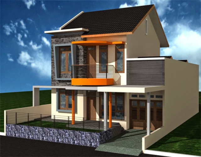  Desain Rumah Minimalis 2 Lantai Dan Biaya Foto Desain 