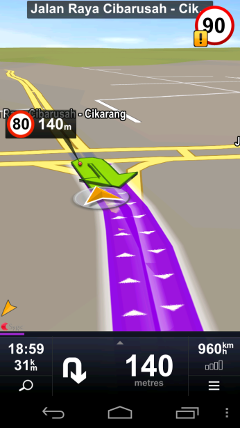 Sygic GPS Navigasi ANDROID Full Map Indonesia INSTALL