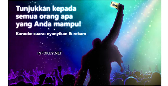 Karaoke suara: nyanyikan & rekam