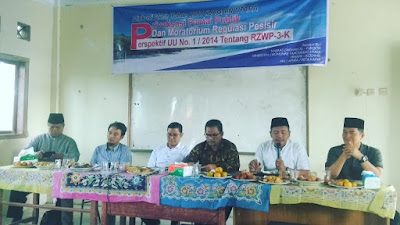 HUT Kabupaten Tangerang ke 75, Aktivis Utara gelar diskusi pantai publik