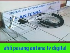 Toko jual berikut pasang Antena TV Digital | Kosambi Baru
