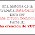 Una historia de la estrategia Data-Centric para ser Data-Driven Decisions: Parte III "La creación de YOT"