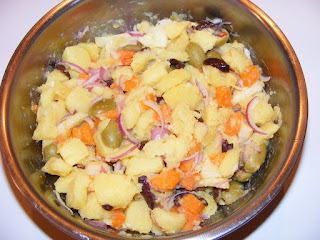 retete salata de cartofi, salata orientala, salata de legume, retete de post, mancaruri cu legume, mancaruri de post, 