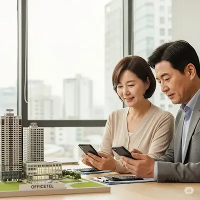 오피스텔 투자 수익률 분석 중