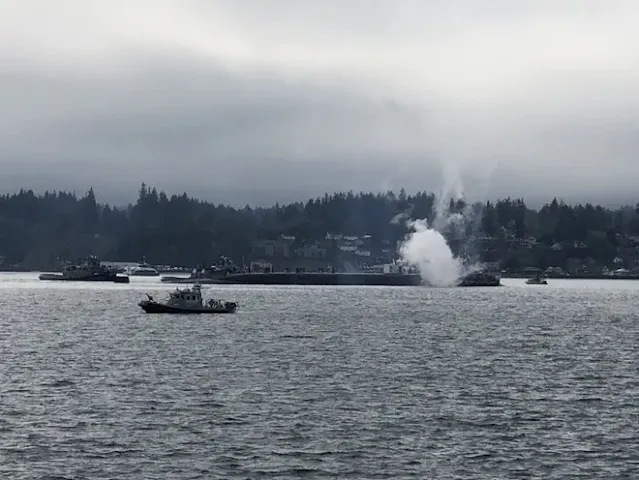 El USS Pennsylvania (SSBN) se trasladó de Bangor a Bremerton para el mantenimiento previsto el 1 de marzo