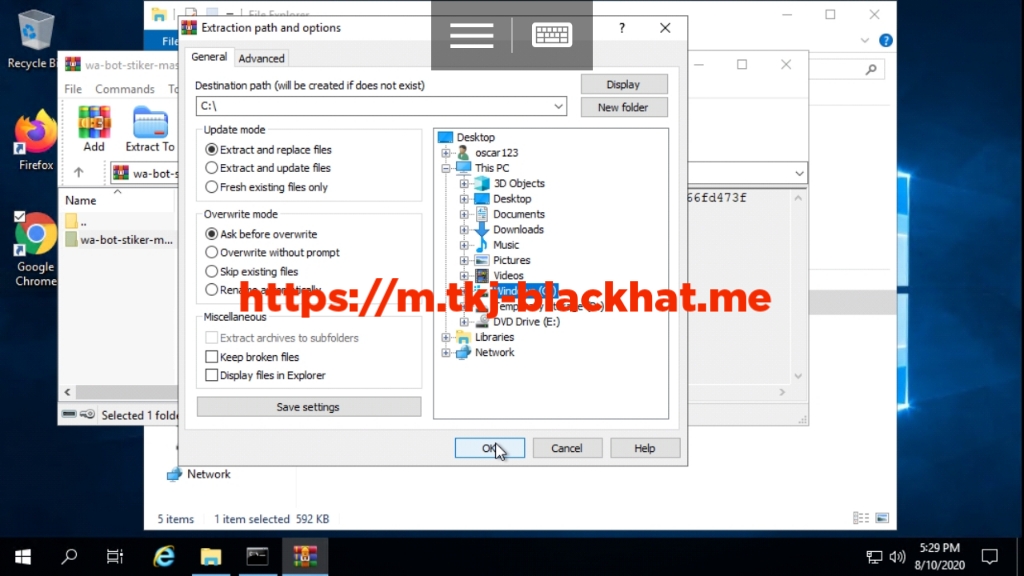 Cara Instal Bot WhatsApp Stiker  Maker  Di RDP Win 10