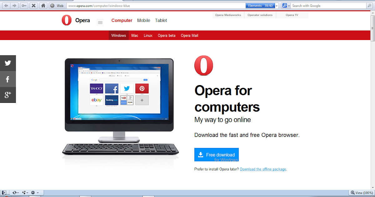 Download Opera Mini Offline Setup - Opera 72 Offline ...