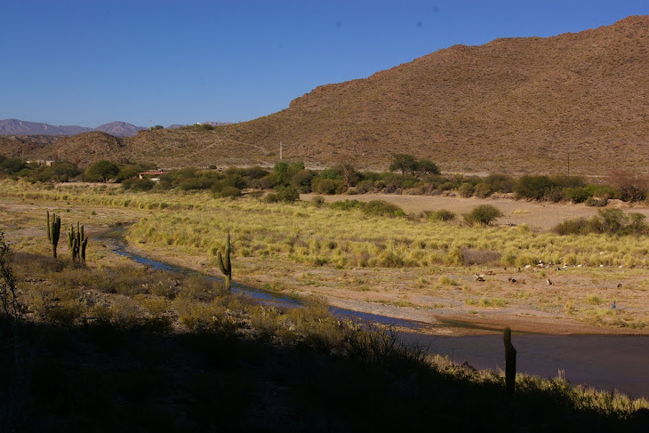 Dès qu'il y a un peu d'eau, il y a un pueblo!