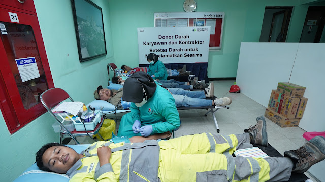 PT SBI Pabrik Cilacap Gandeng PMI Gelar Donor Darah & Seminar Kesehatan 