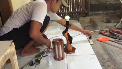  Lampu  Hias dari  Bambu  Unik dan Cara Pembuatannya Sederhana 