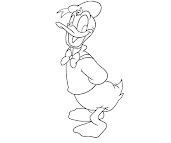 #19 Donald Duck Coloring Page