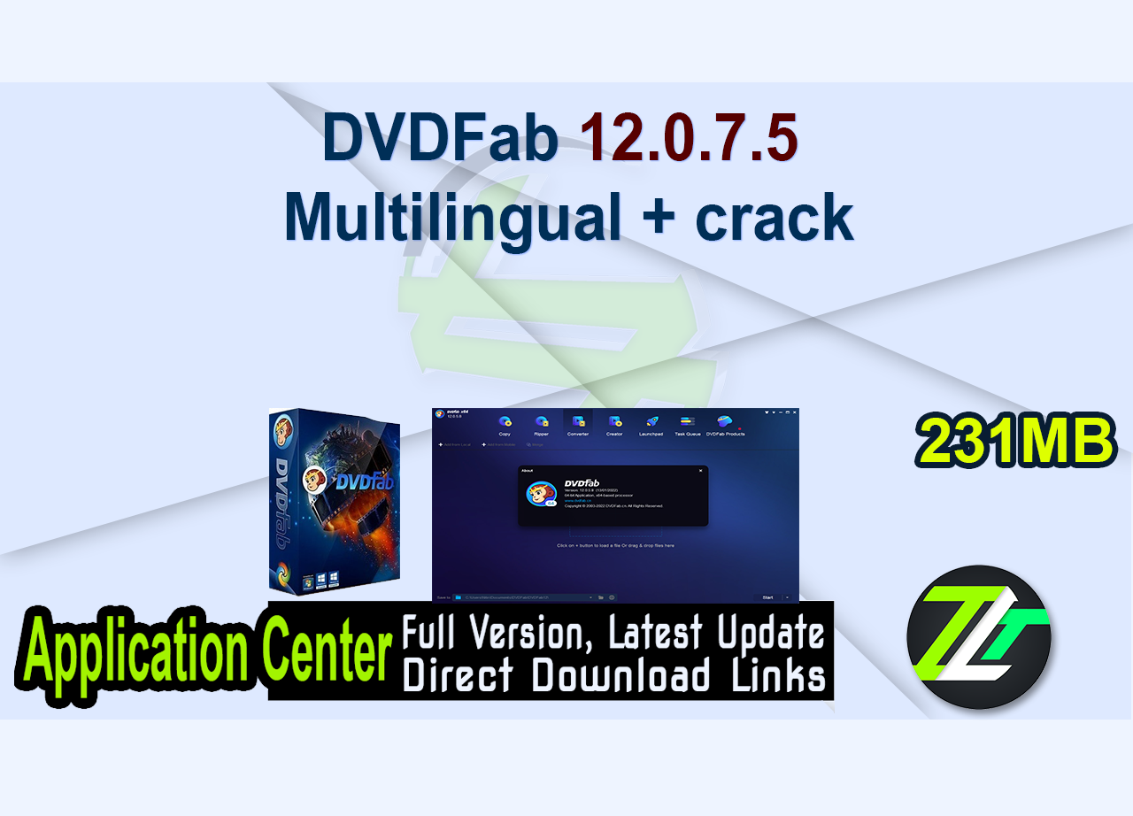 DVDFab 12.0.7.5 Multilingual + crack