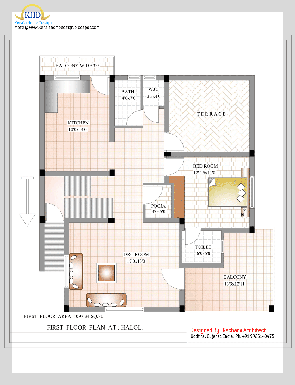  Duplex  House  Plan  and Elevation 2349 Sq  Ft  home  