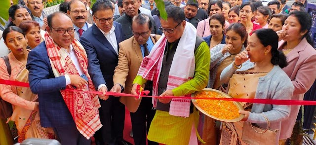 Dr. Ranoj Pegu inaugurates women hostel at LCC