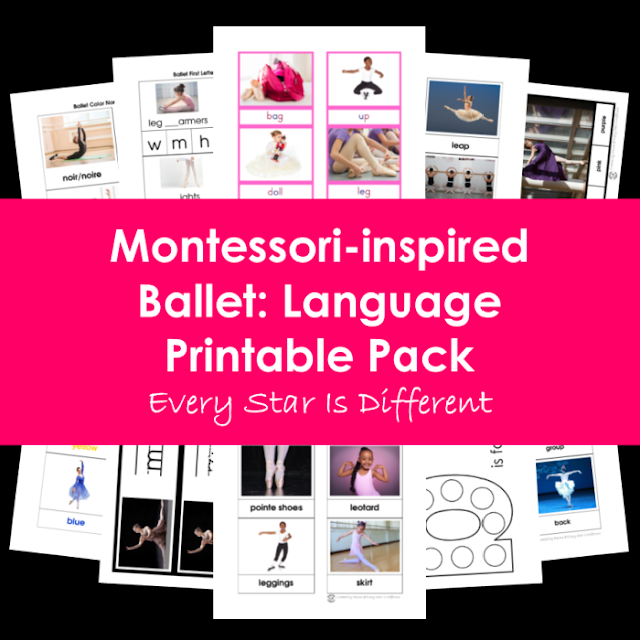 Ballet: Language Printable Pack