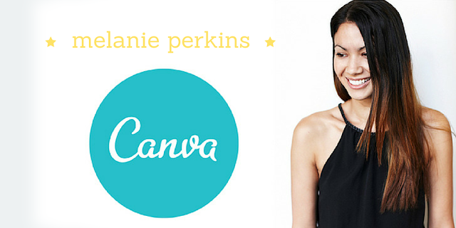 Melanie Perkins from Canva Design App